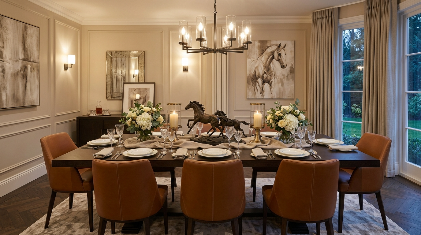 Add a tactile textile like wool or linen for soft contrast